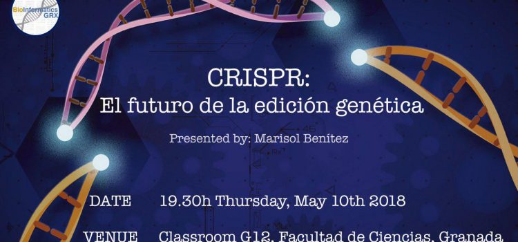 Cartel CRISPR Futuro Edicion Genetica